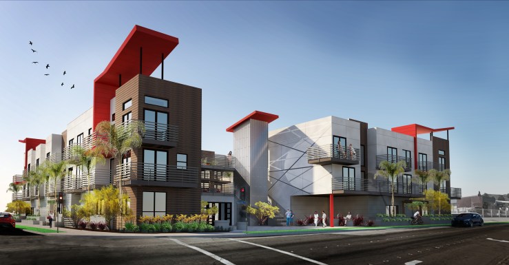 pomona apartments architectural renderings