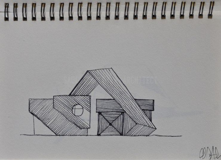 Architectural Sketches Series | Sketch 011 | “A Bad&nbsp;Connection”