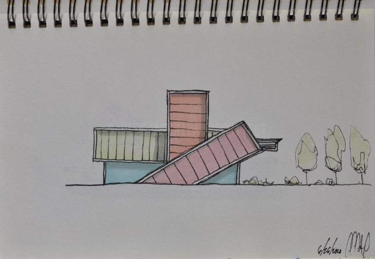 Architectural Sketches Series | Sketch 017 | “A Few&nbsp;Rectangles”