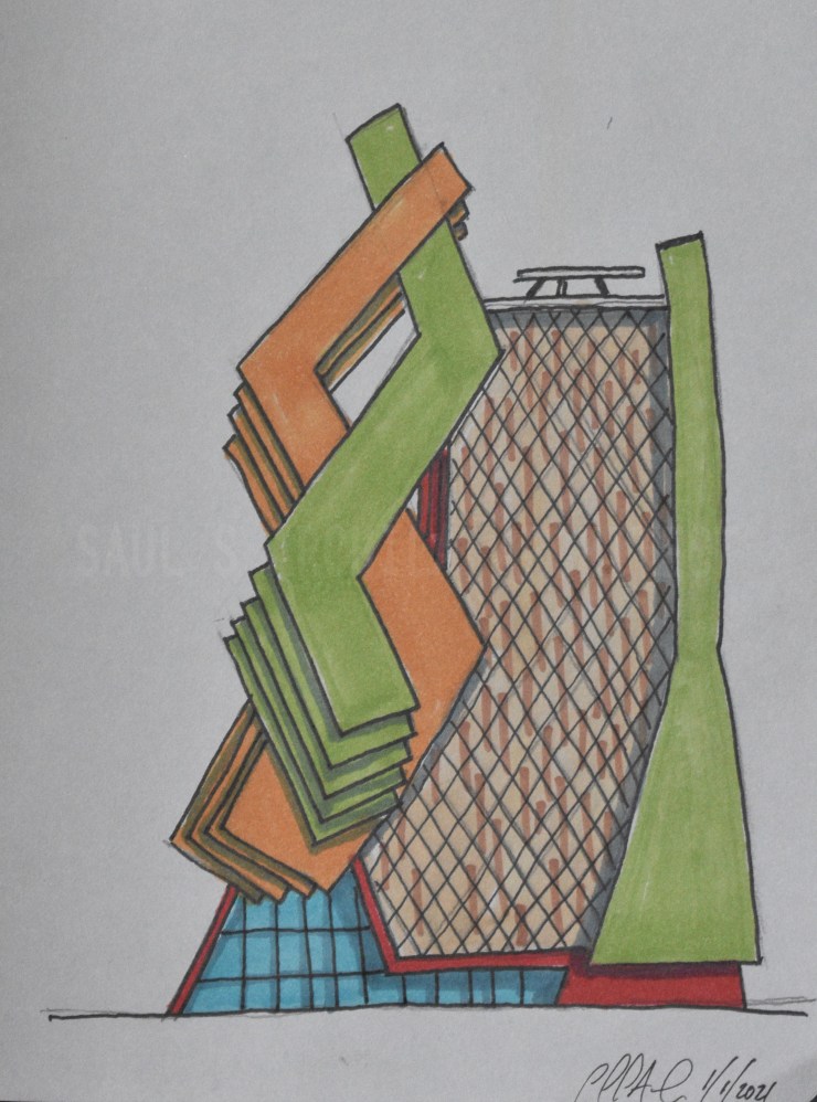 Architectural Sketches Series | Sketch 032 | ” Tall Fan&nbsp;Coil”
