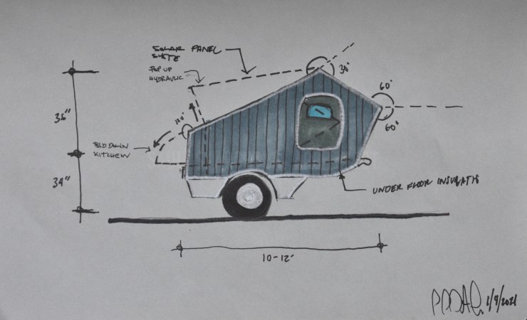 Architectural Sketches Series | Sketch 034 | “Go&nbsp;Outside”